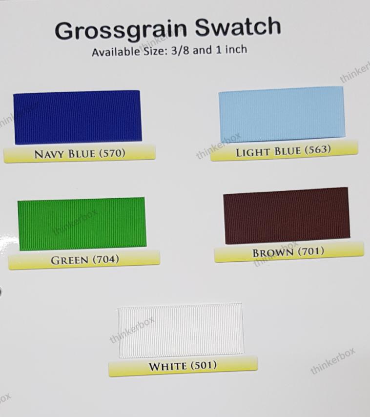 Grosgrain Swatches