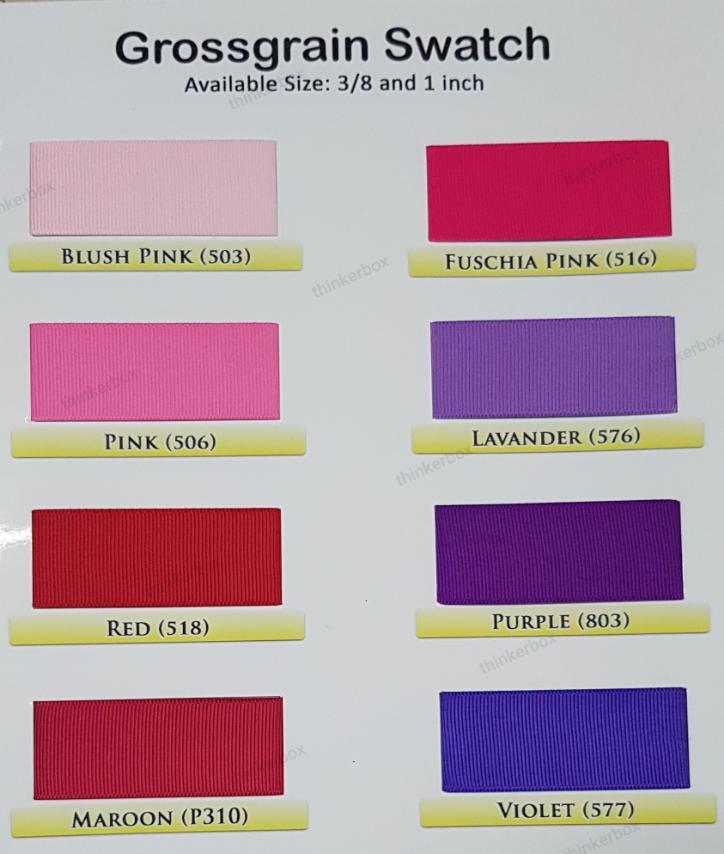 Grosgrain Swatches